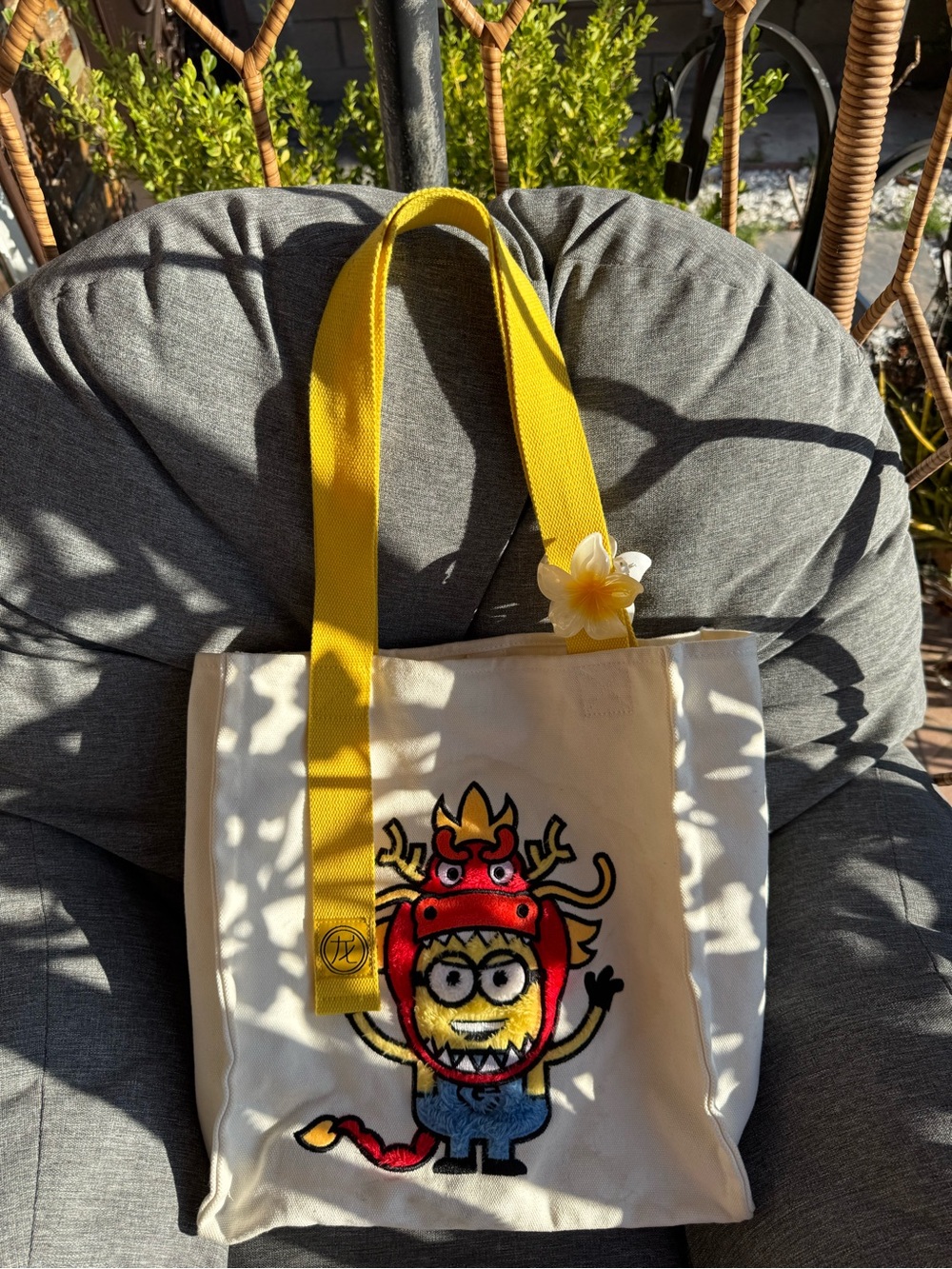 Universal Studios Minion Canvas Tote Bag